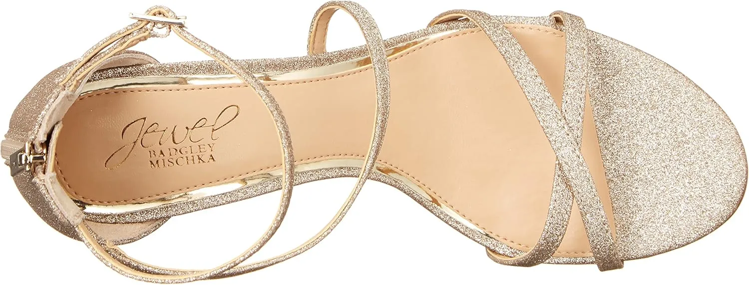 Jewel Badgley Mischka Women's Devorah Heeled Sandal