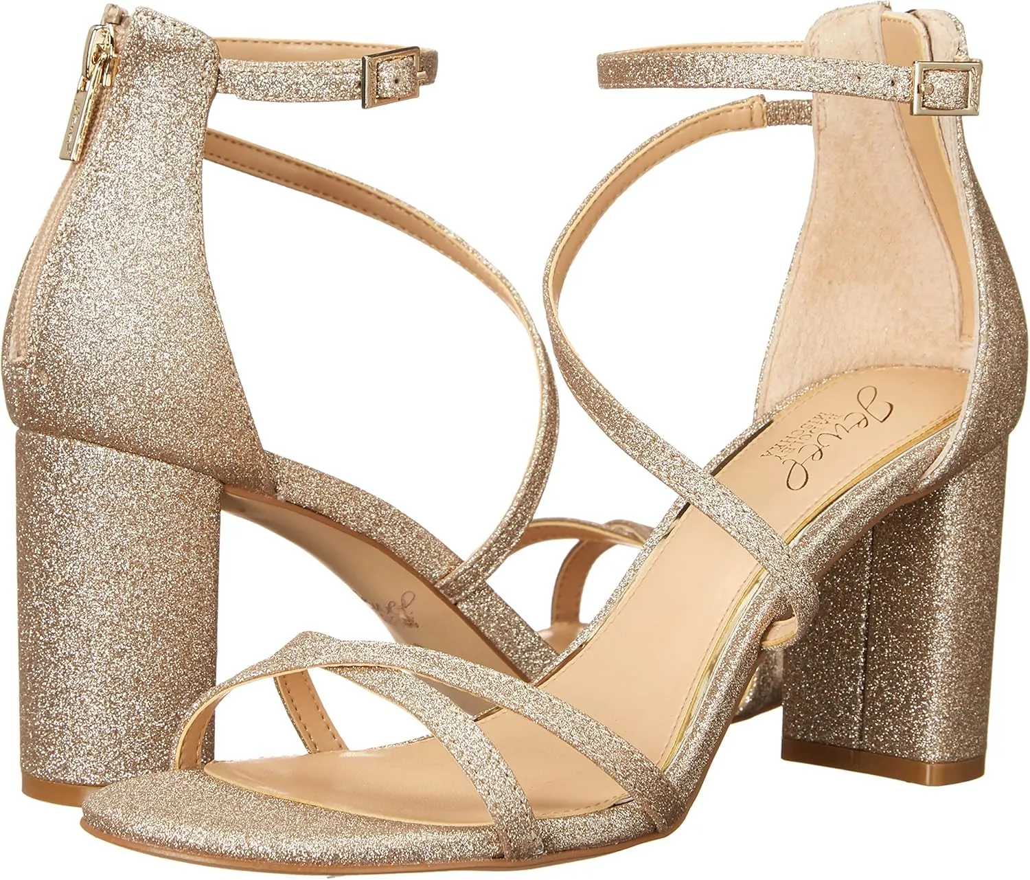 Jewel Badgley Mischka Women's Devorah Heeled Sandal
