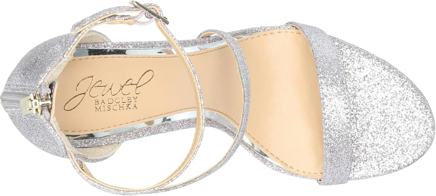 Jewel Badgley Mischka Women's Diana Heeled Sandal