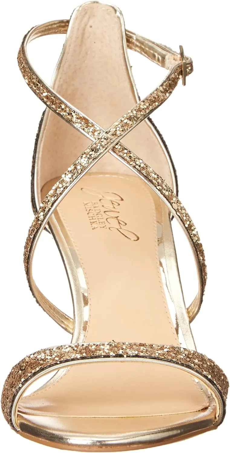 Jewel Badgley Mischka Women's Dimitra Heeled Sandal