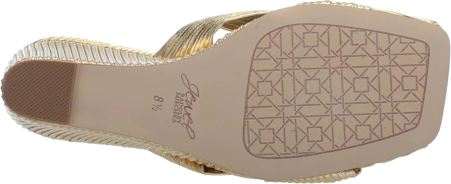 Jewel Badgley Mischka Women's Hype Wedge Sandal