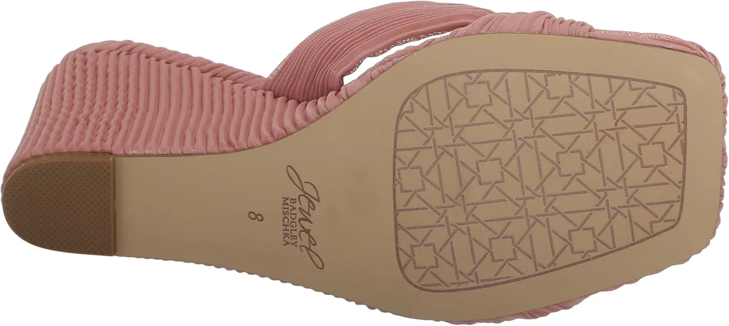 Jewel Badgley Mischka Women's Hype Wedge Sandal