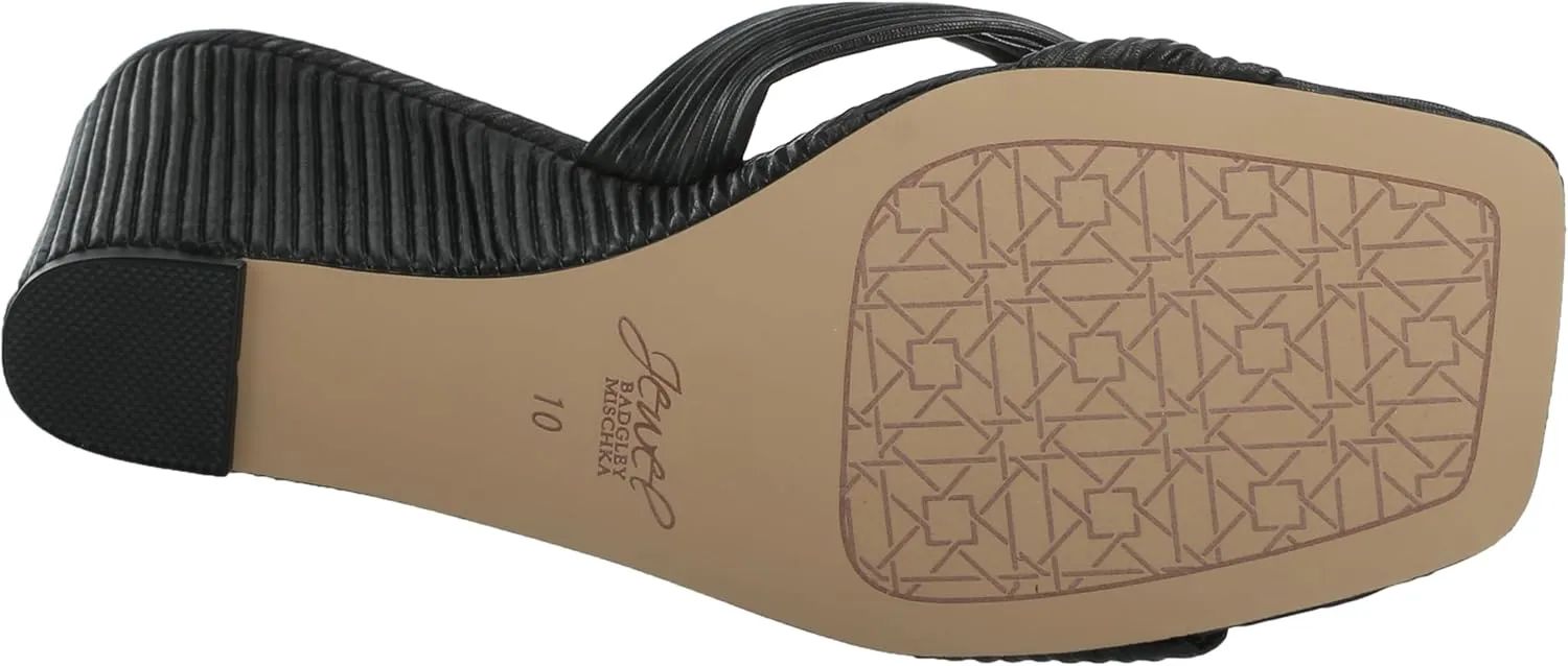 Jewel Badgley Mischka Women's Hype Wedge Sandal