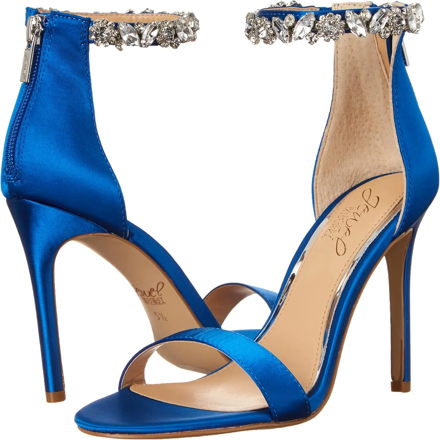 Jewel Badgley Mischka Women's Jax Heeled Sandal