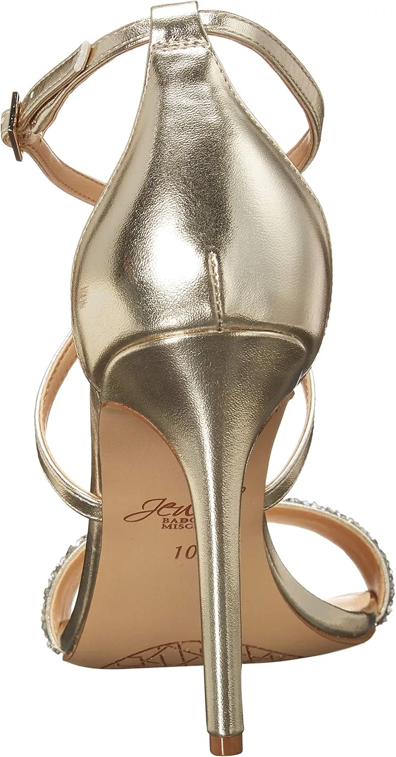 Jewel Badgley Mischka Women's Nanna Heeled Sandal