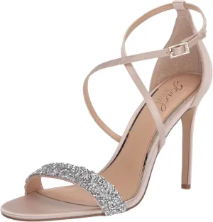 Jewel Badgley Mischka Women's Nanna Heeled Sandal