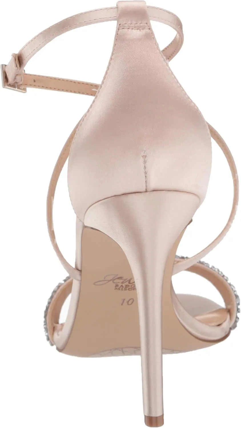 Jewel Badgley Mischka Women's Nanna Heeled Sandal