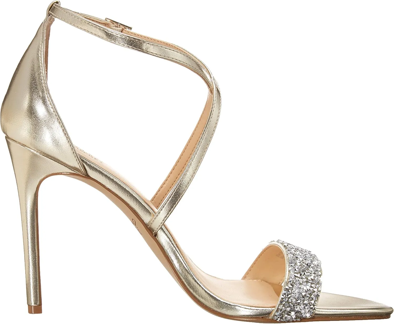 Jewel Badgley Mischka Women's Nanna Heeled Sandal