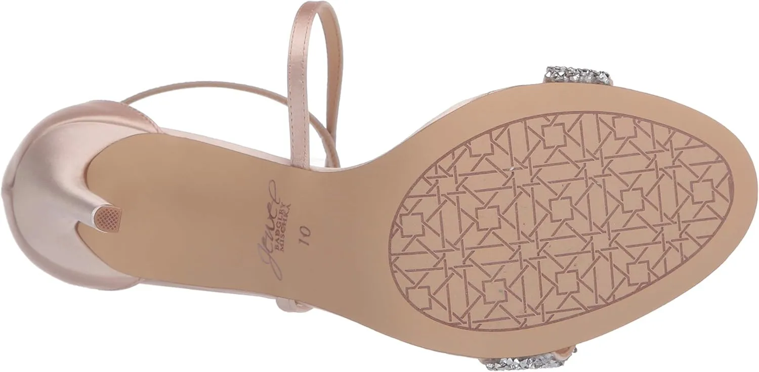 Jewel Badgley Mischka Women's Nanna Heeled Sandal