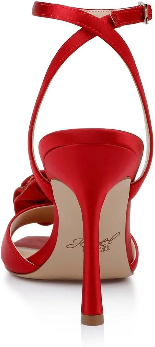 Jewel Badgley Mischka Women's Vida Heeled Sandal