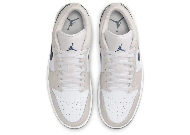 Jordan 1 Low Midnight Navy Neutral Grey