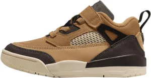 Jordan Spizike Low Little Kids' Shoes (FQ3951-202, Flax/Black/Sanddrift/Baroque Brown)