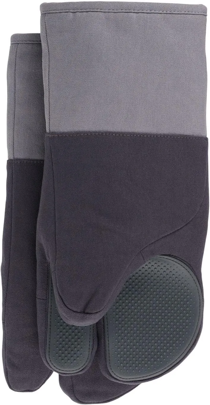 Joseph Joseph Pinch Pair of Easy Grip Silicone Oven Glove, Precise Grip, Heat-Resistant up to 482°F, Comfortable Cuff with Hanging Hole, Machine Washable