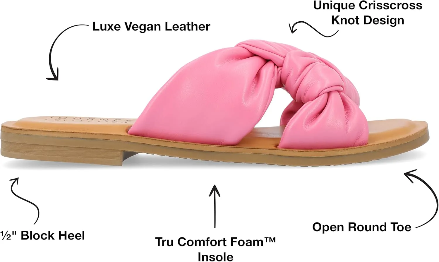 Journee Women's Comfort Foam Kianna Sandals