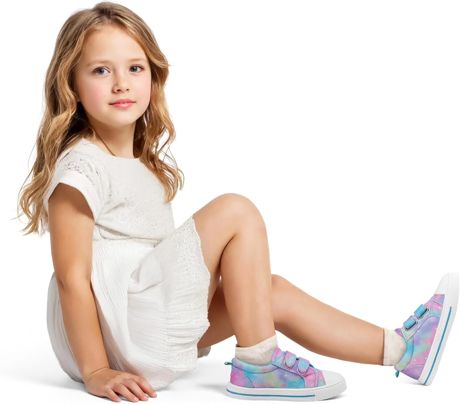 K KomForme Sneakers for Boys and Girls,Toddler Kids Soft Walking Shoes