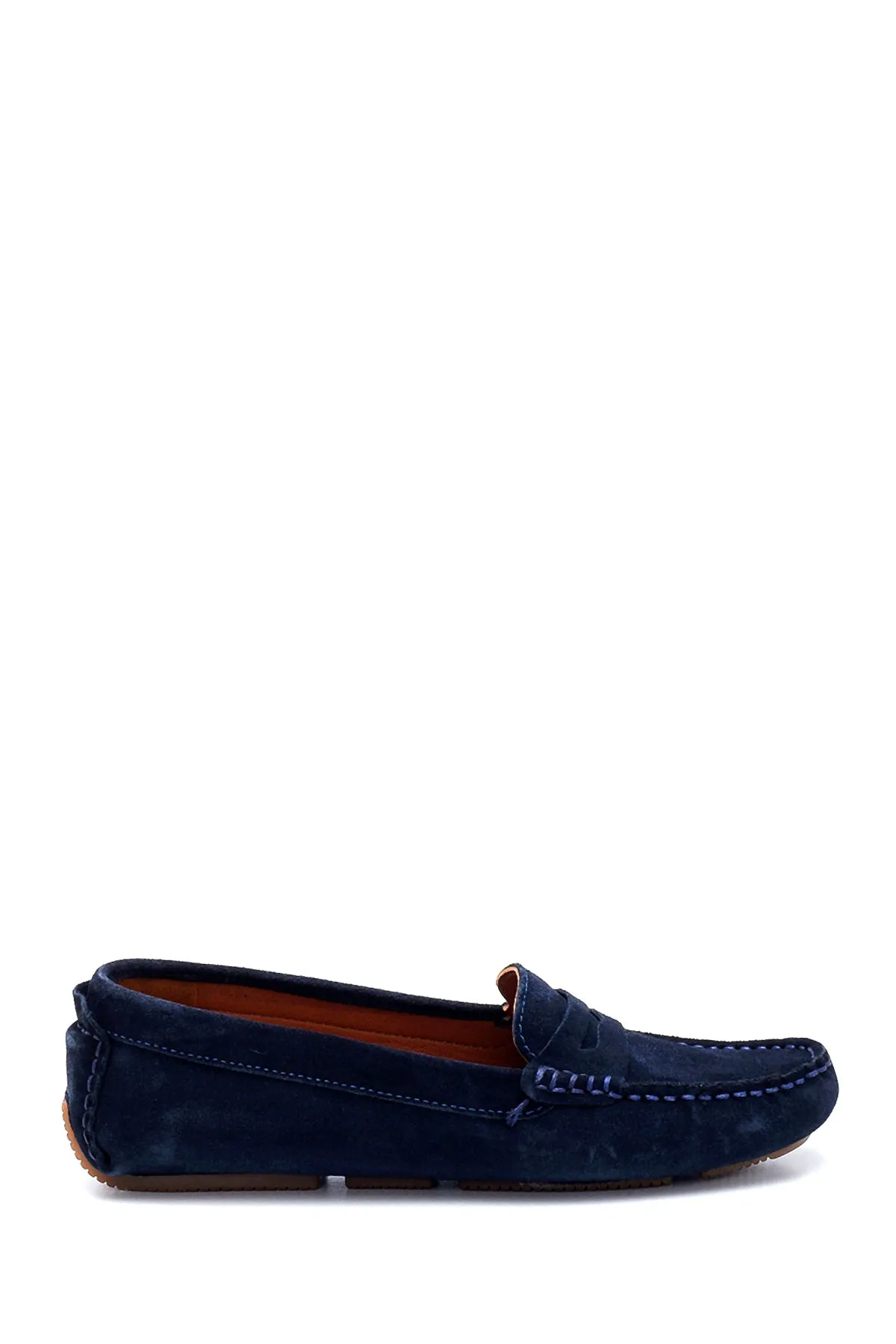 Kadın Süet Deri Loafer