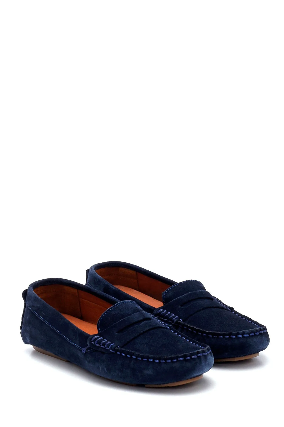 Kadın Süet Deri Loafer