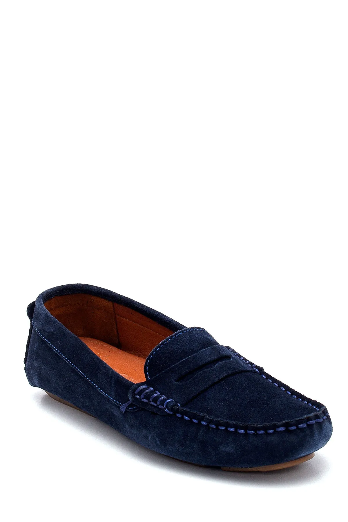 Kadın Süet Deri Loafer