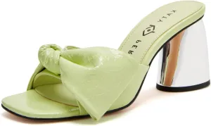 Katy Perry Women's The Timmer Bow Sandal Heeled