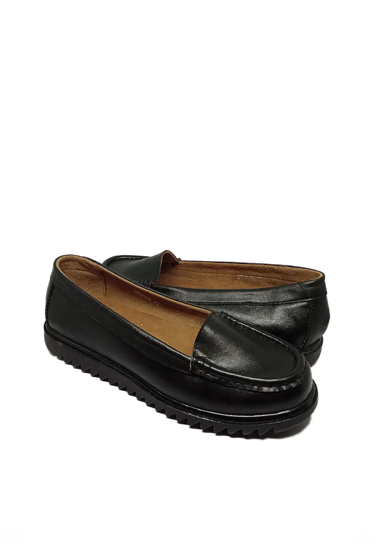 KEILY BASIC LOAFER BLACK SHOES