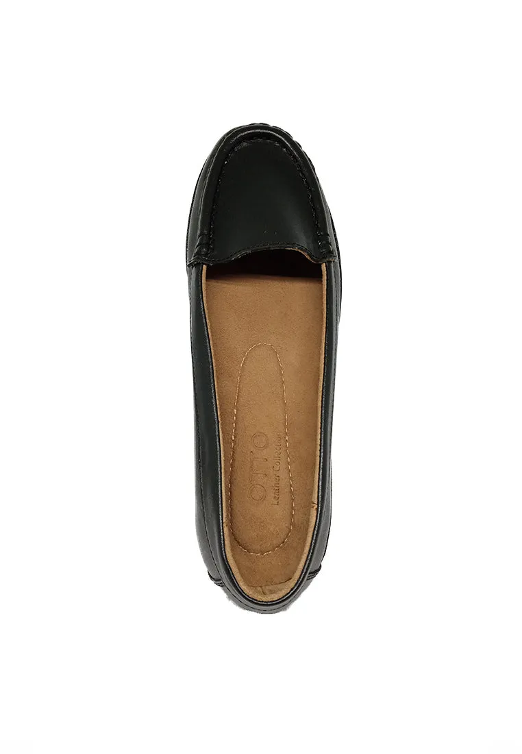 KEILY BASIC LOAFER BLACK SHOES