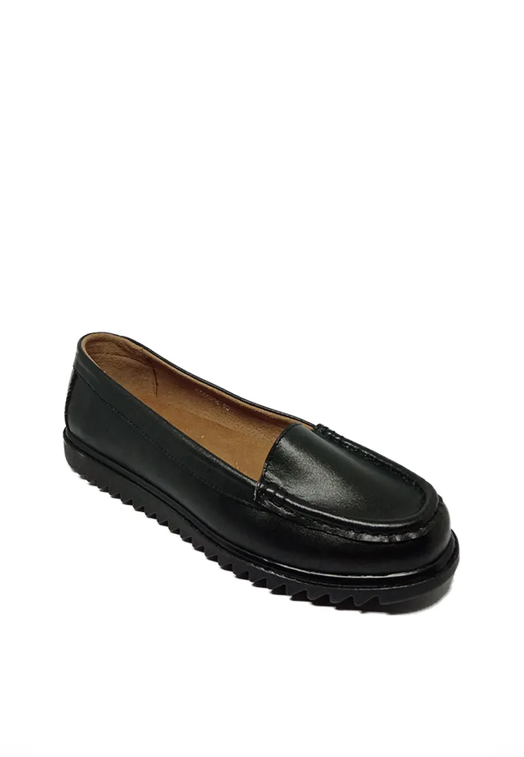 KEILY BASIC LOAFER BLACK SHOES