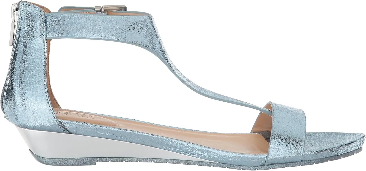 Kenneth Cole REACTION Women's Gal T-Strap Wedge Sandal