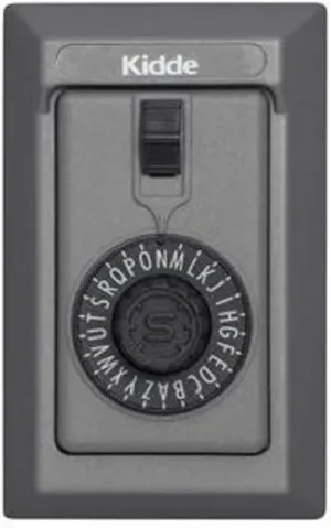 Kidde AccessPoint 001014 KeySafe Original 5-Key Permanent, Spin Dial, Keyless, Titanium Gray