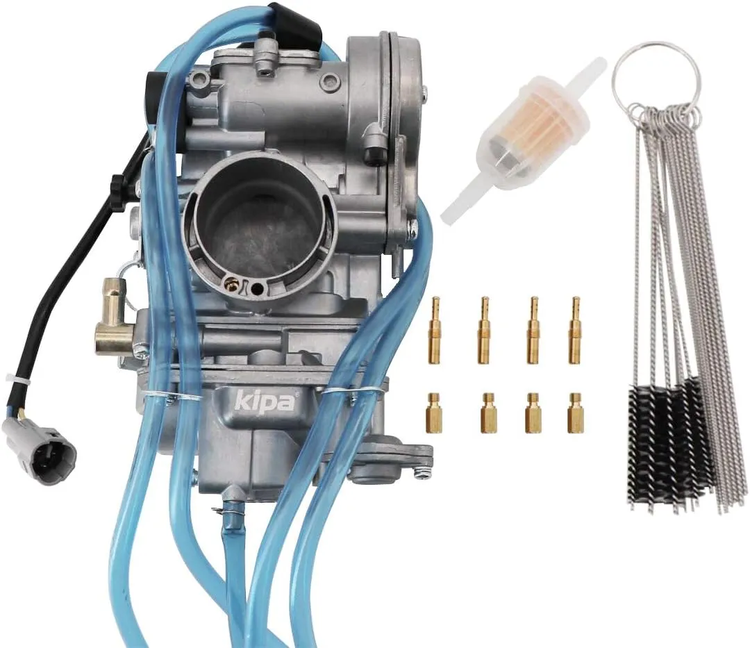 KIPA Carburetor For CRF450R CRF450X FCR40 FCR 40mm 400 EXC 450 SXF XC-F EXC KLX450R KX450F Husqvarna TC450 TE450 Suzuki RMZ450 Performance Flat side Carb