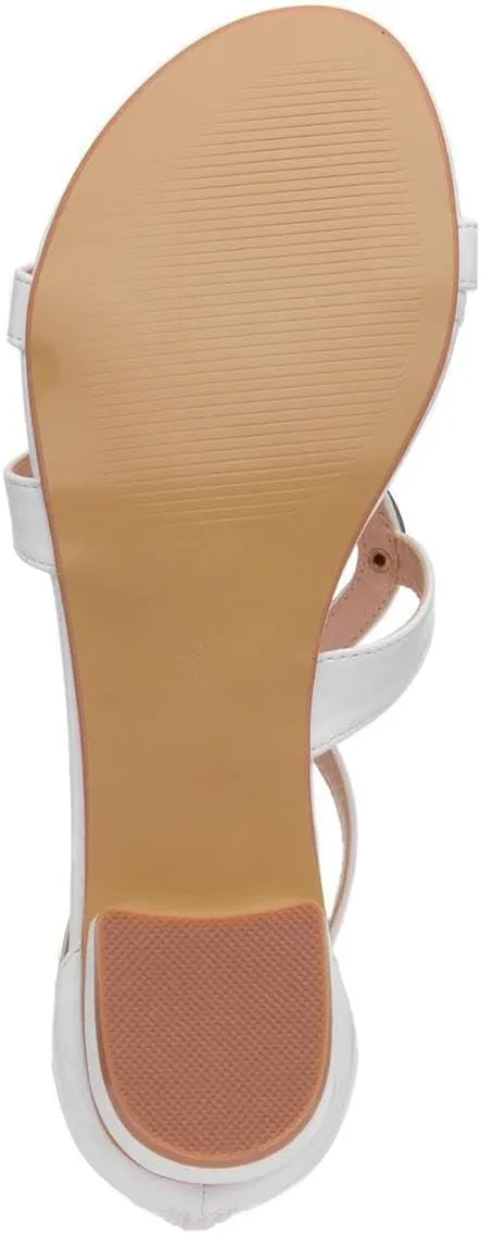 Ladies Girona White Sandal