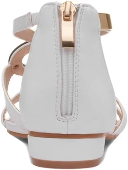 Ladies Girona White Sandal