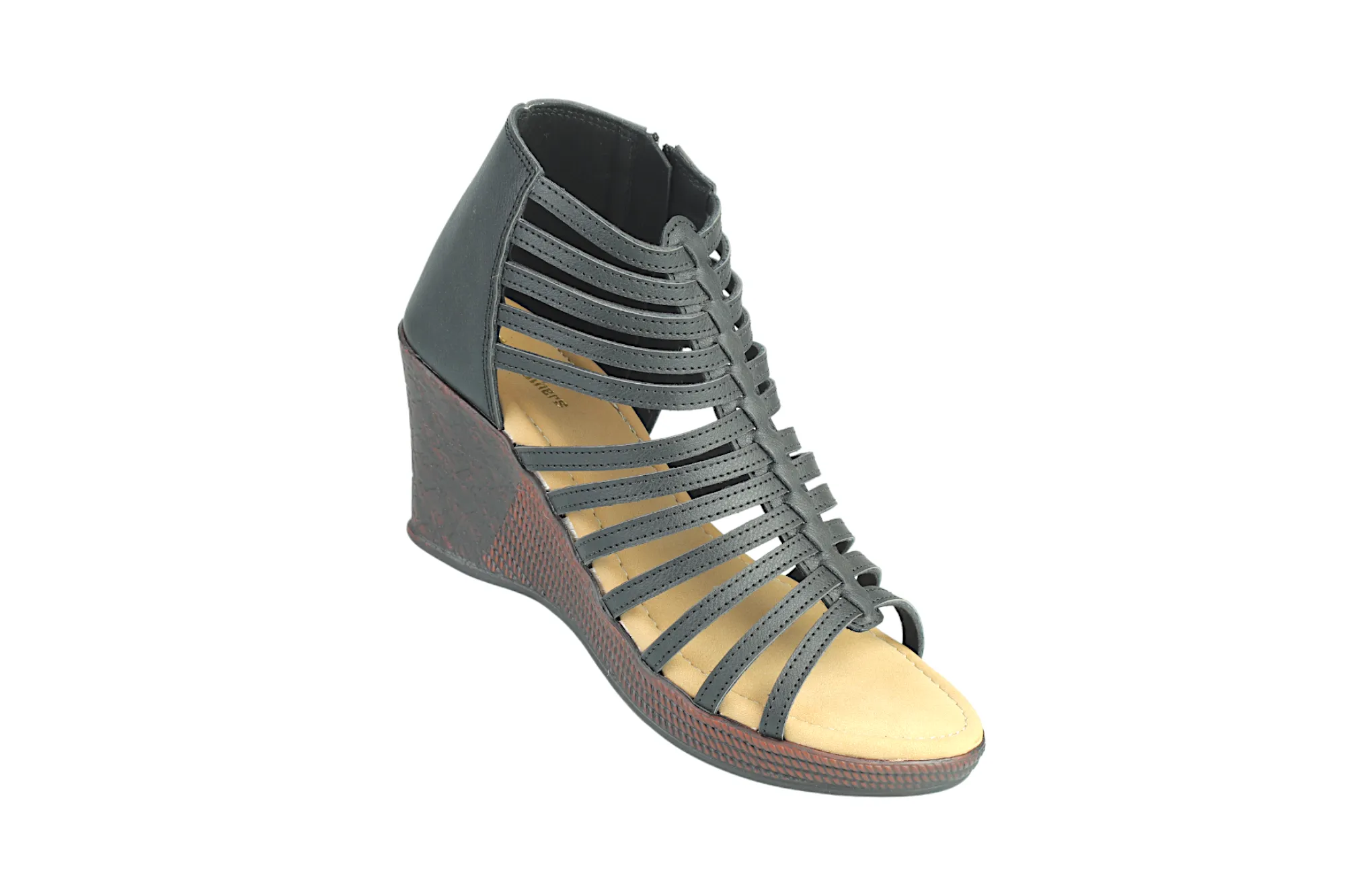 Ladies Gladiator Heel Sandal 911408