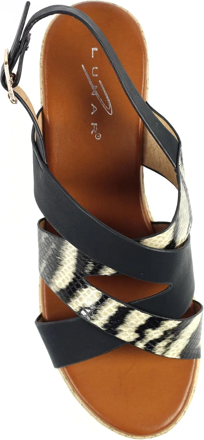 Ladies Robinson Black Sandal