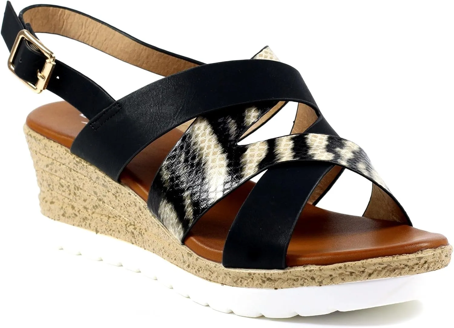 Ladies Robinson Black Sandal