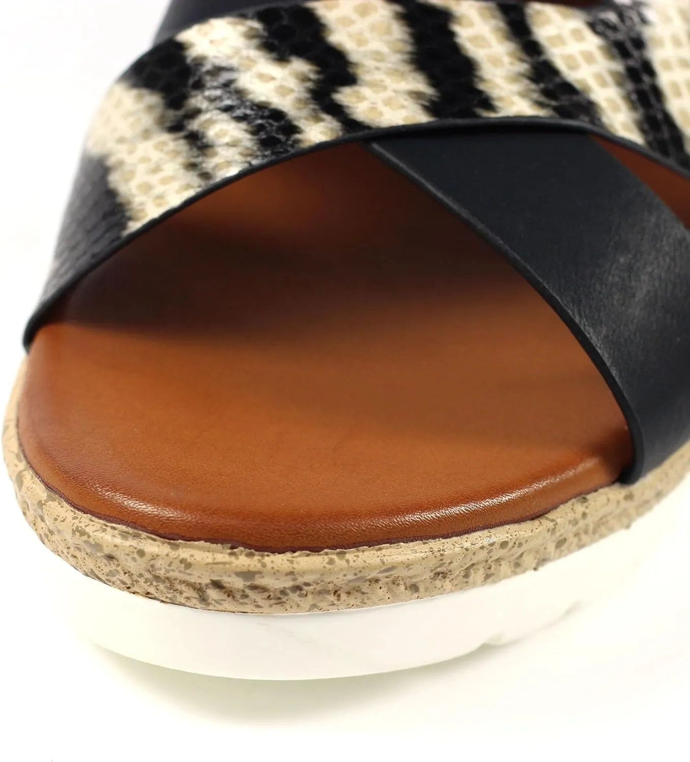 Ladies Robinson Black Sandal