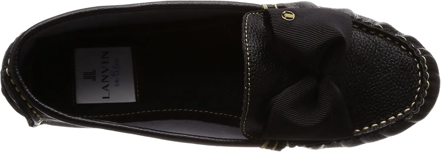 LANVIN en Bleu Women's Flat Shoes