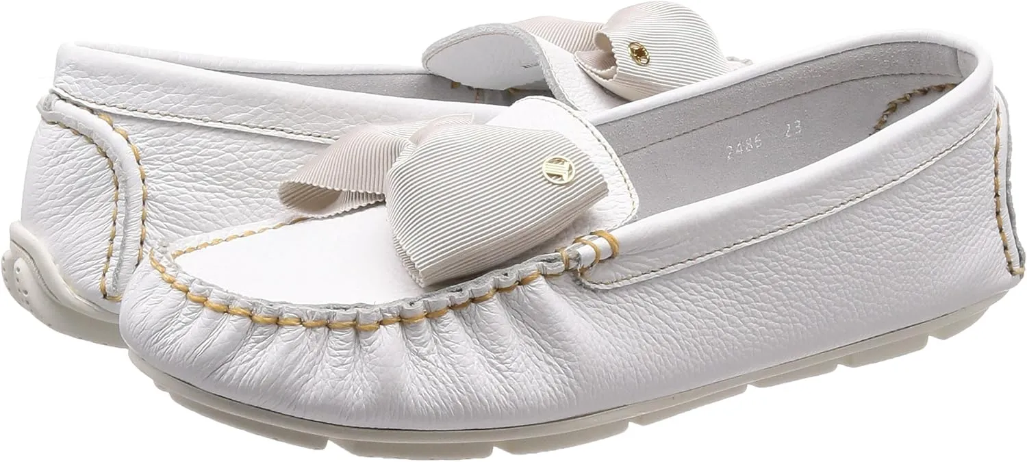 LANVIN en Bleu Women's Flat Shoes