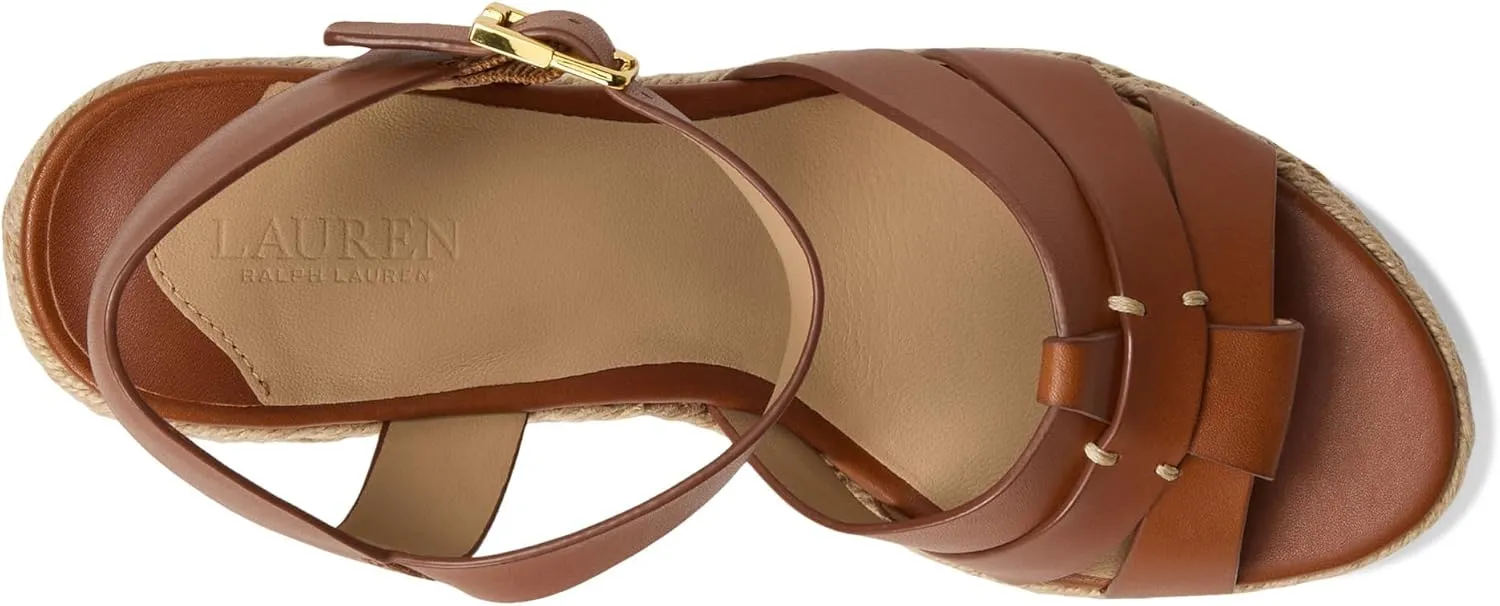 Lauren Ralph Lauren Women's Soffia Calfskin Espadrille