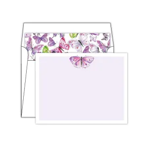 Lavender Butterfly Social Set