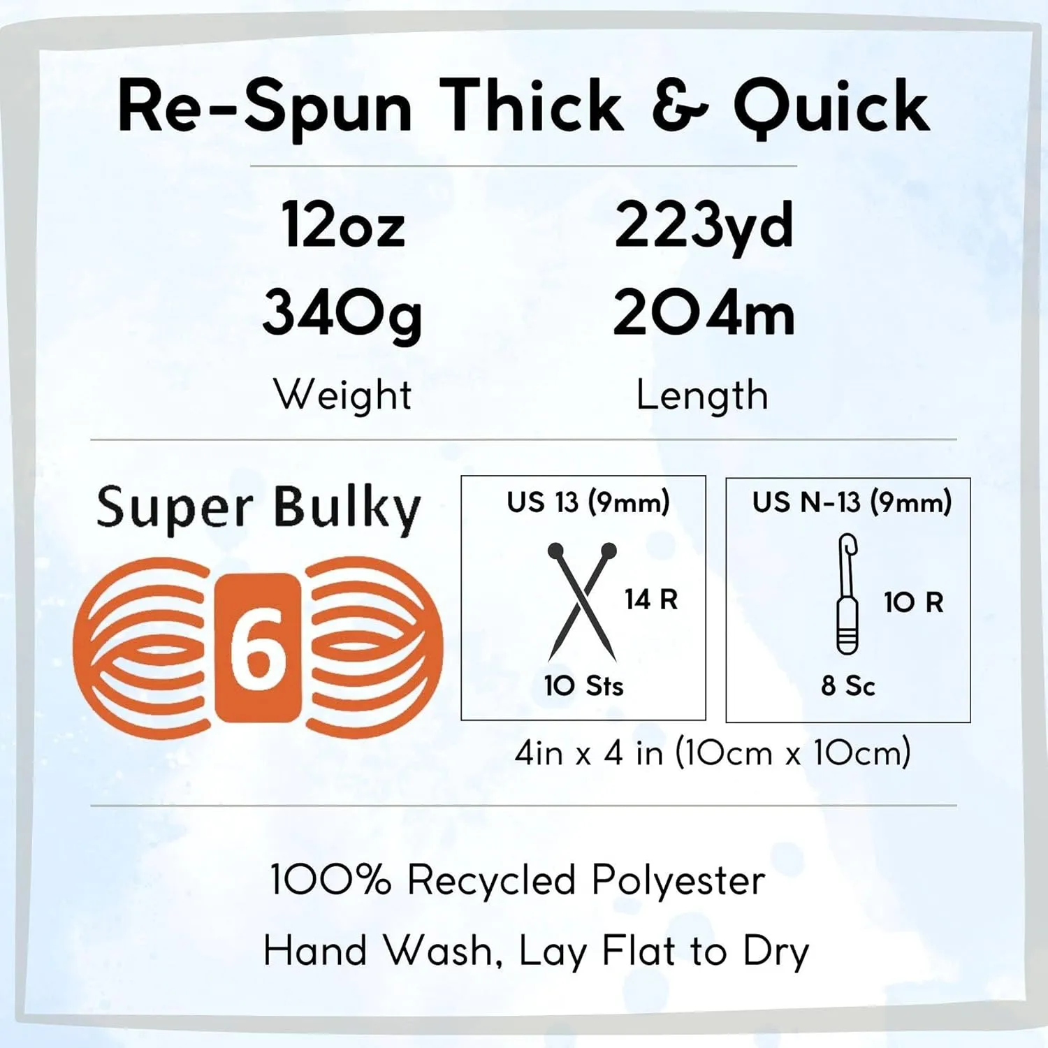 Lion Brand Re Spun Thick & Quick Cider 843-125 (3-Skeins - Same Dye Lot) Weight S Bulky #6 Polyester Yarn for Crocheting and Knitting with Project Bag