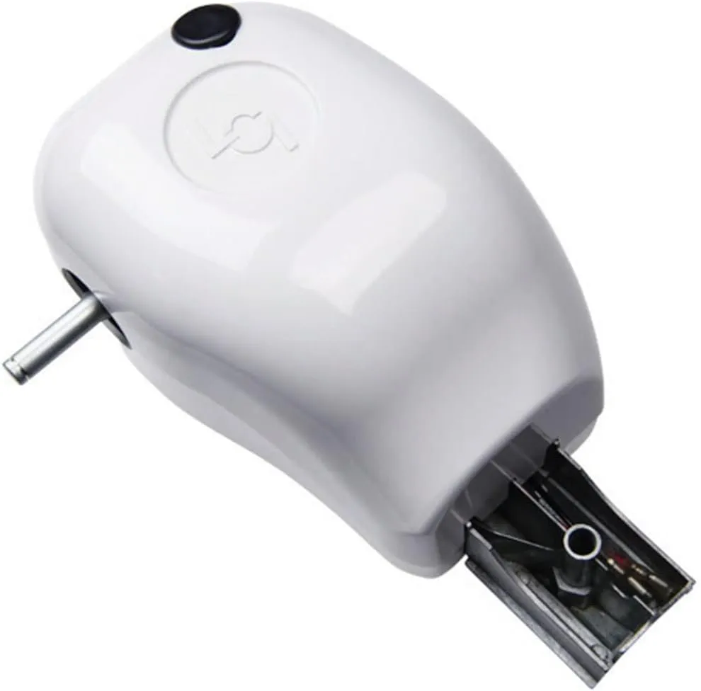 Lippert Components Solera Power RV Awning Plain Drive Head Assembly, White Cover with Back Driver, Motor, Gear Kit, Easy-Access Manual Override for Electric Opertion, Travel Trailer, 5th Wheel, Motorhome - 266146
