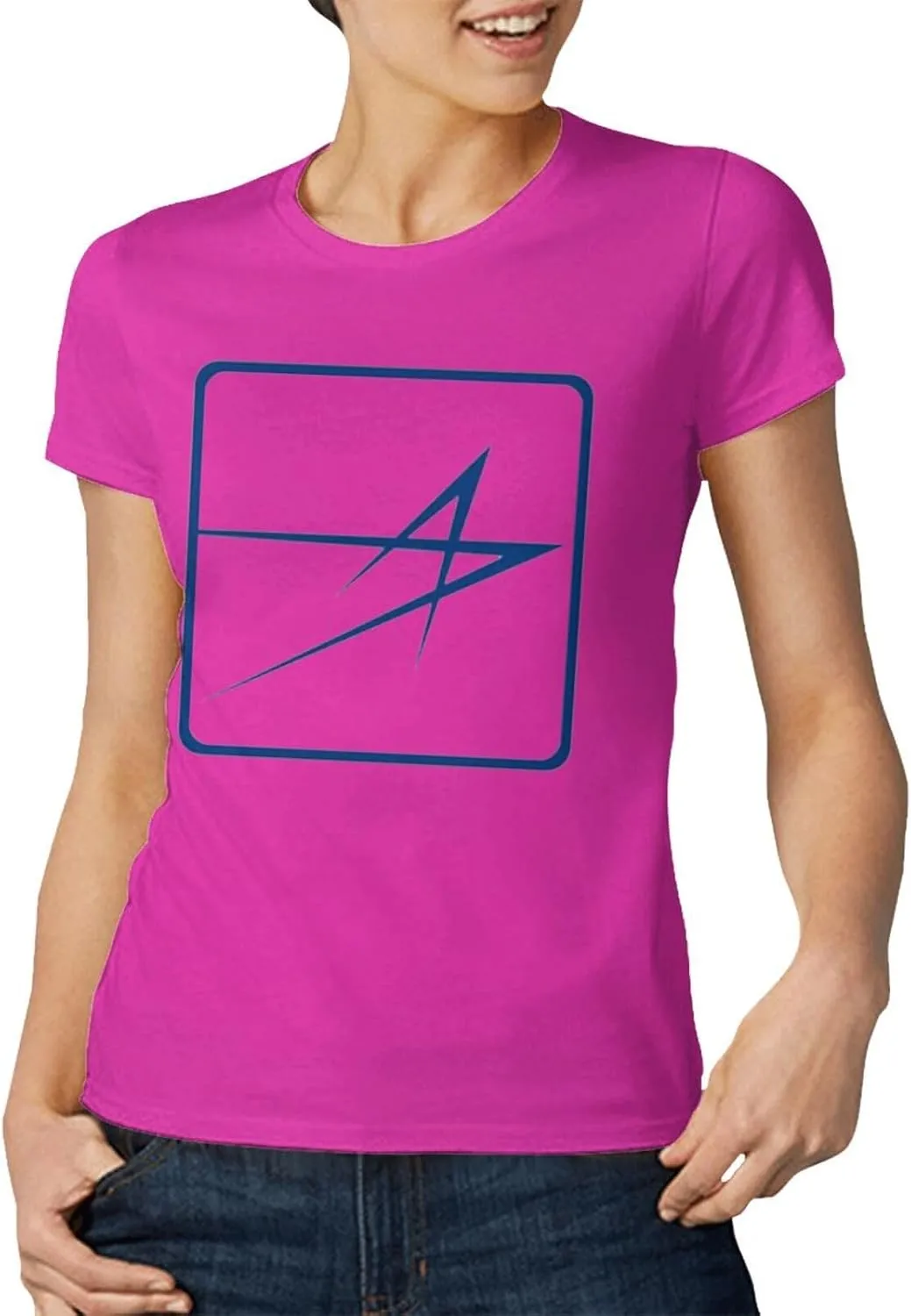 Lockheed Martin Women's Short-Sleeved Cotton Short-Sleeved T-Shirt
