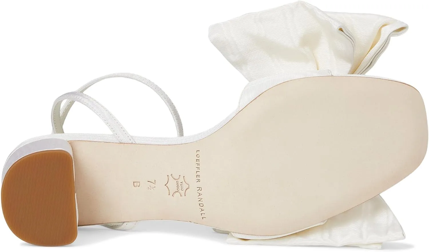 Loeffler Randall Women's Carmen Mid Heel Bow Sandals Pump