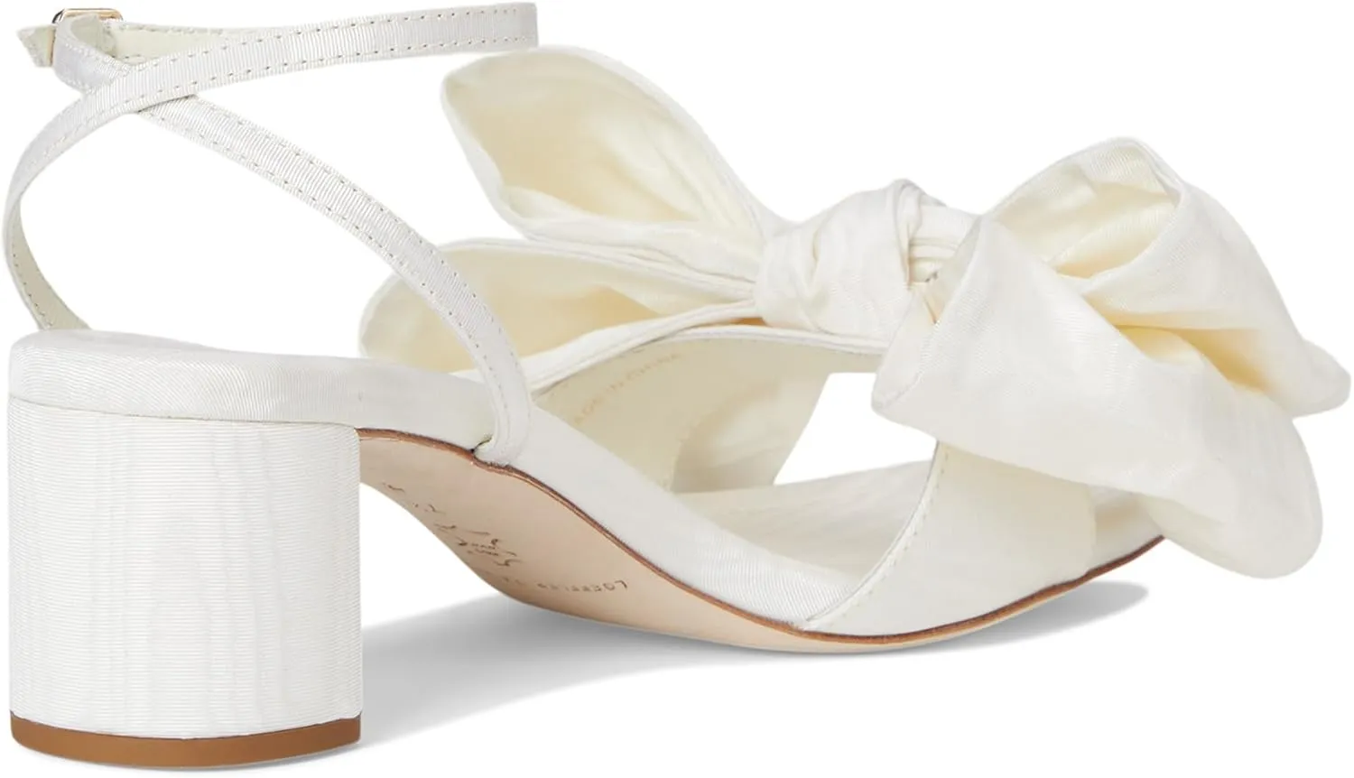 Loeffler Randall Women's Carmen Mid Heel Bow Sandals Pump
