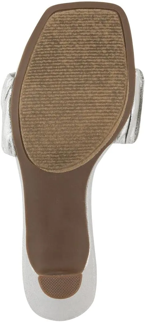 LONDON FOG Womens Leana Dress Sandal Womens comfort Heeled Sandals