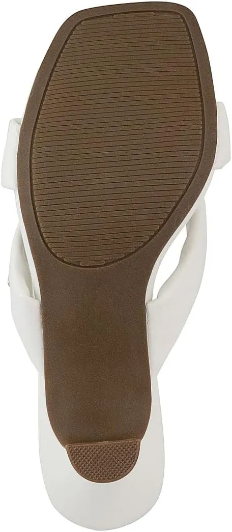 LONDON FOG Womens Louelle Dress Sandal Womens comfort Heeled Sandals