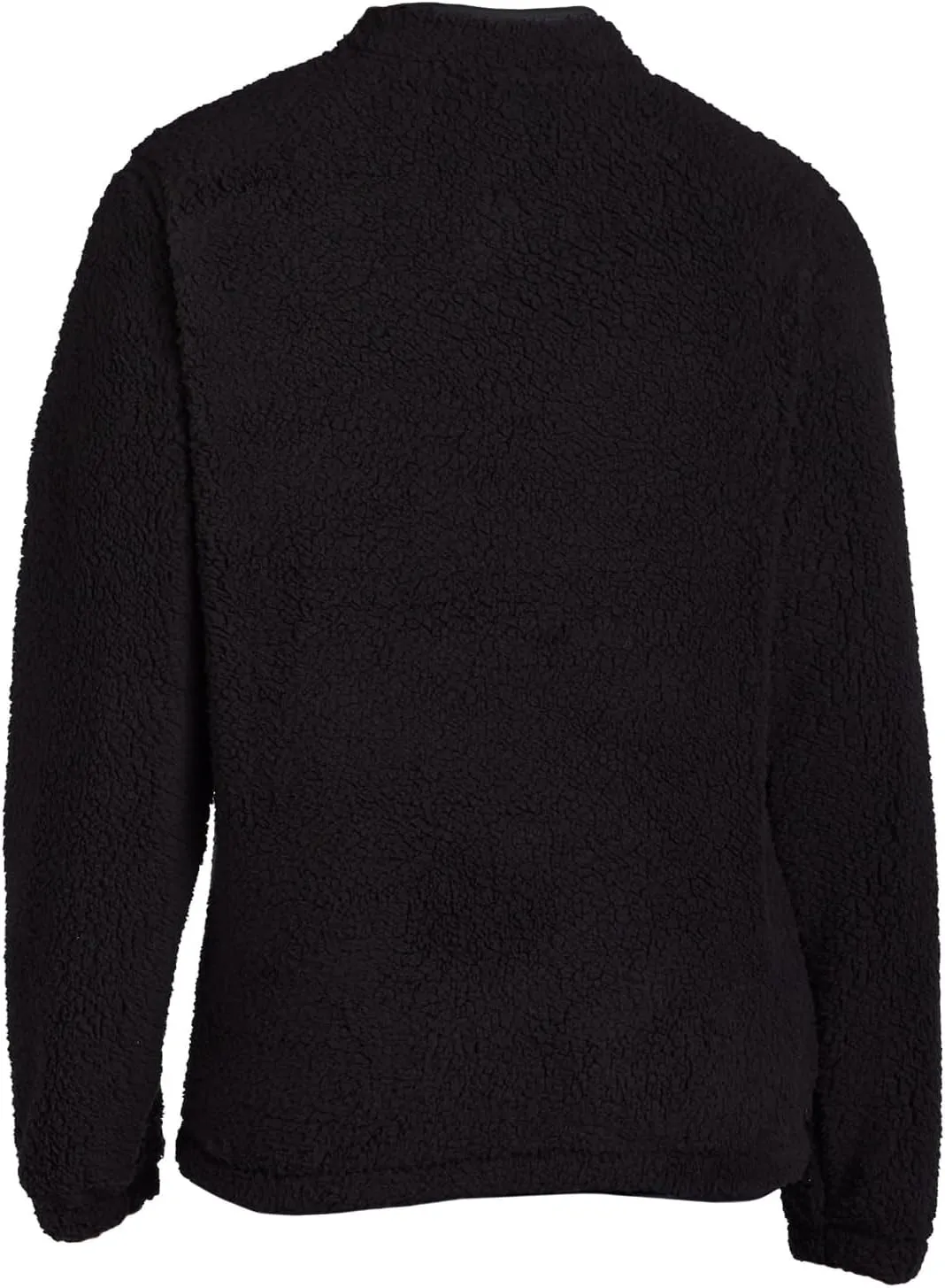 Mad Engine Nightmare Before Christmas Men's Pullover Sweater Jack Skellington Adult 1/4 Snap Fuzzy Jacket