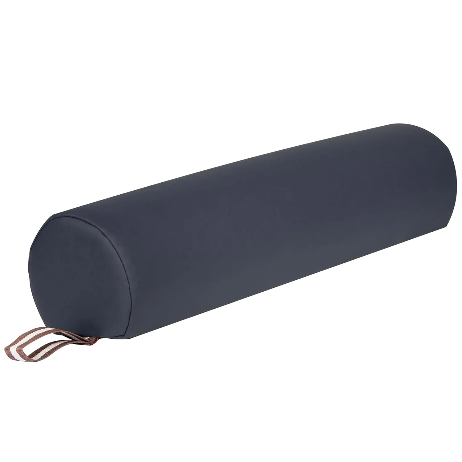 Master Massage Massage Bolster,Pillow Cushion, PU Upholstery, 100% Memory Foam, for Massage/Spa/Beauty/Tattoo/Back Pain Relief, (6" 3/4-round, Royal Blue)