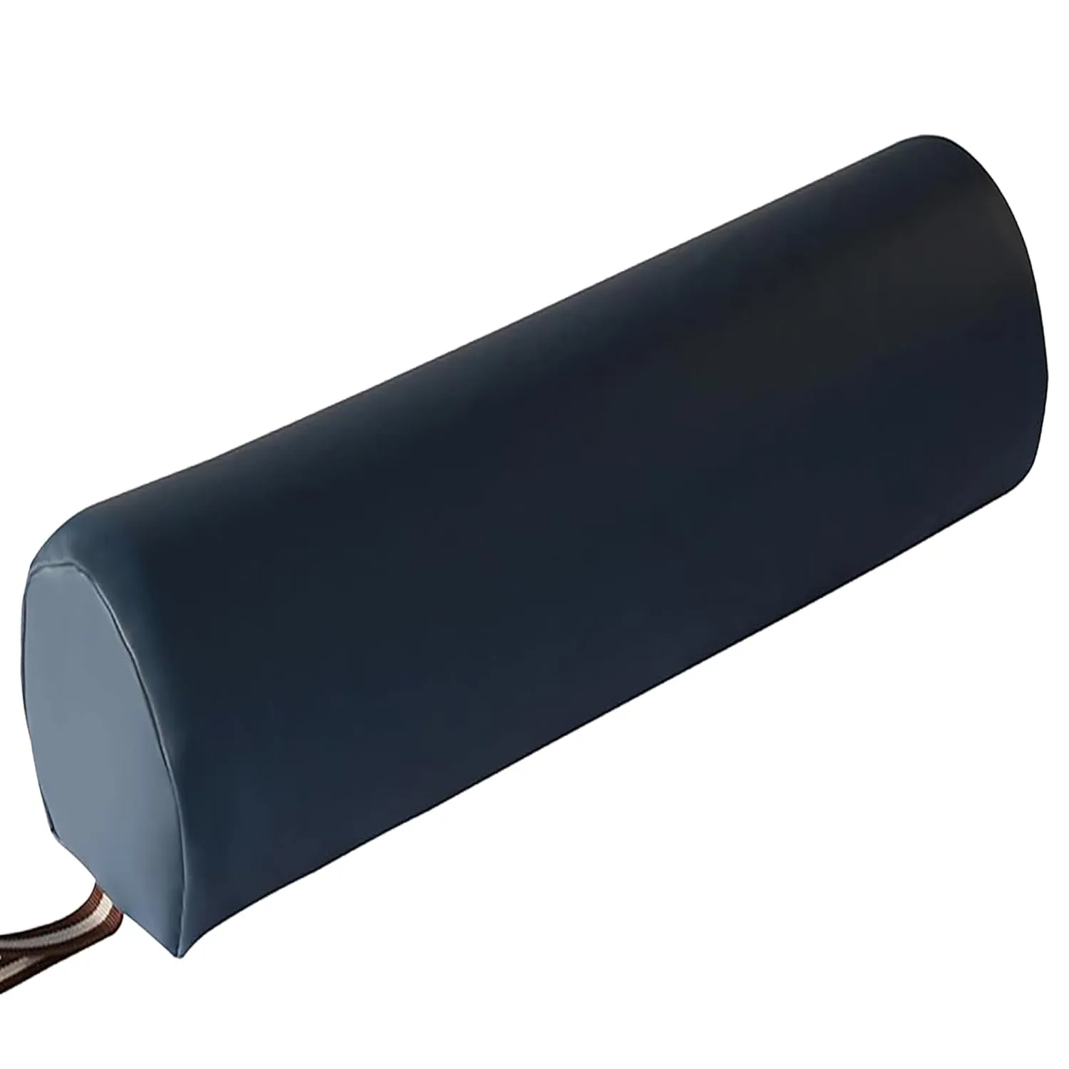 Master Massage Massage Bolster,Pillow Cushion, PU Upholstery, 100% Memory Foam, for Massage/Spa/Beauty/Tattoo/Back Pain Relief, (6" 3/4-round, Royal Blue)