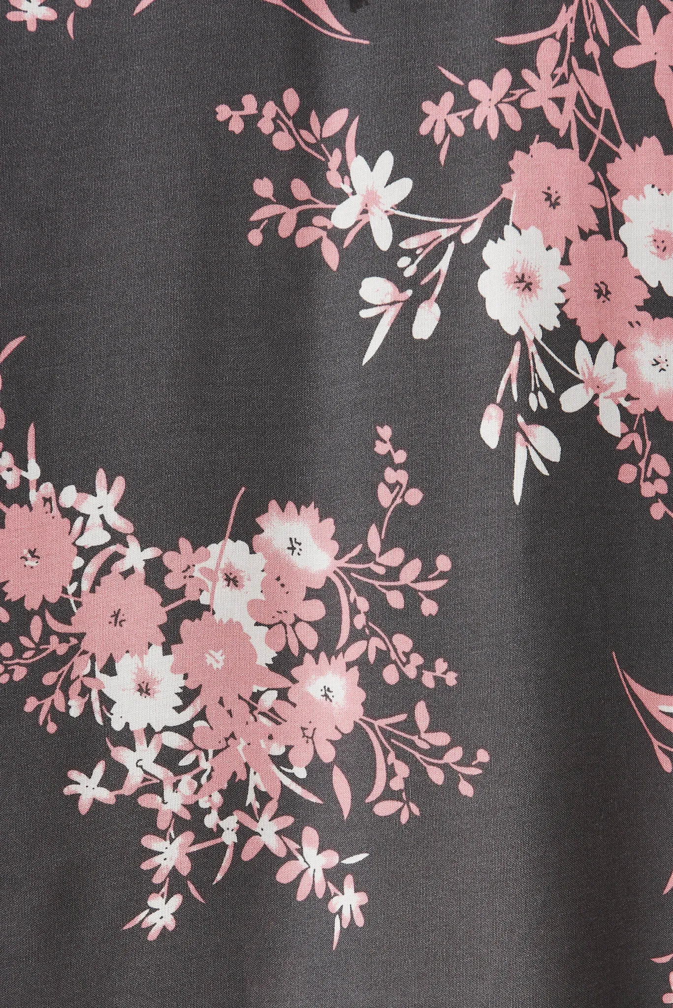 Mayfield Maxi Dress In Khaki With Pink Floral